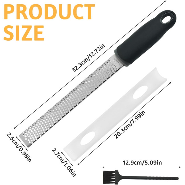 FORYNXHWIN Тертка для цедри, сиру, пармезану з нержавіючої сталі (5086)