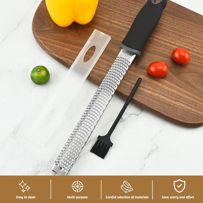 FORYNXHWIN Тертка для цедри, сиру, пармезану з нержавіючої сталі (5086)