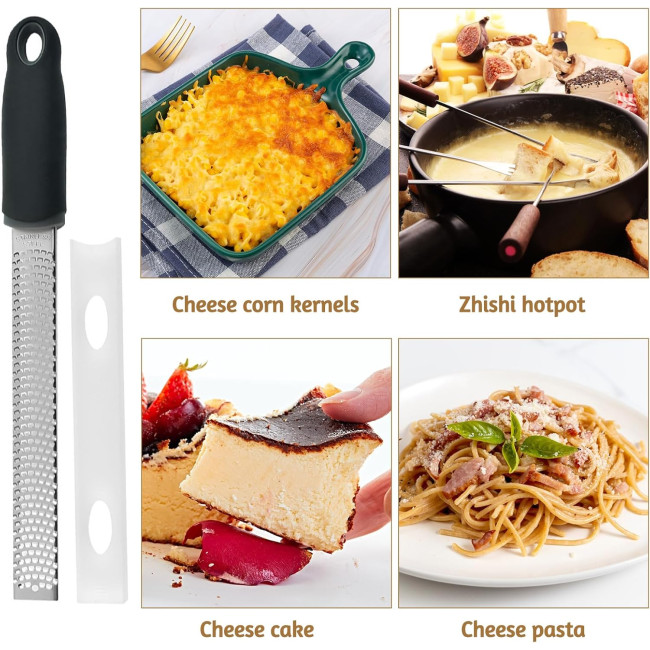 FORYNXHWIN Тертка для цедри, сиру, пармезану з нержавіючої сталі (5086)