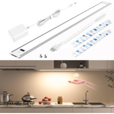 Кухонні світильники WOBSION CL-CG18-31 30см освітлення під кухонну шафу, натуральний білий колір 4000K з безконтактним датчиком (0061)