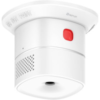 Міні-детектор чадного газу HEIMAN HS1CA, детектор CO на змінних батарейках, сигналізація 85 дБ, білий (0070)