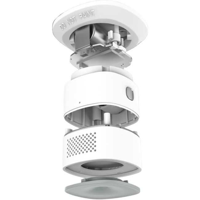 Міні-детектор чадного газу HEIMAN HS1CA, детектор CO на змінних батарейках, сигналізація 85 дБ, білий (0070)