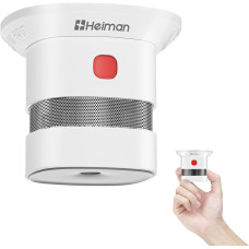Міні-детектор диму HEIMAN HS1SA, незалежний фотоелектричний датчик детектора диму (0068)