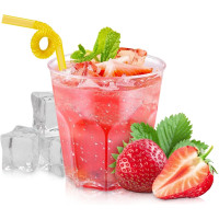 Пластиковые стаканы Hejo 7 шт., прозрачные пластиковые стаканчики, коктейльные стаканы объемом 170 мл, для вечеринок, пикника (2067)