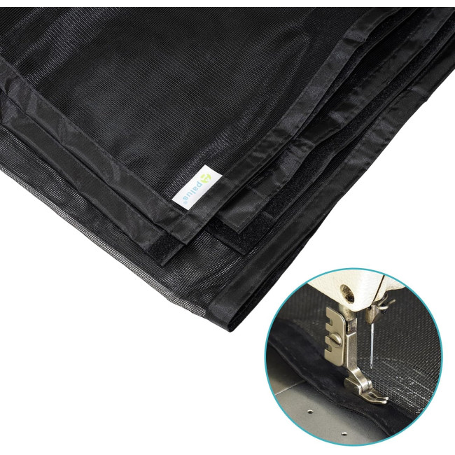 Сітка від комах Apalus Prime ‎BF003 для балконних дверей, магнітний захист від комах, 80 x 200 см,  верхня частина на липучці 3,8 см (0163)