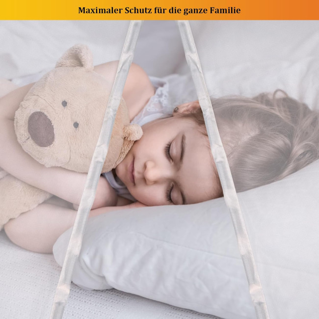 Сітка від комах HOOMEE HSD-001 LightView для балконних дверей, 90 x 200 см, білий (4049)