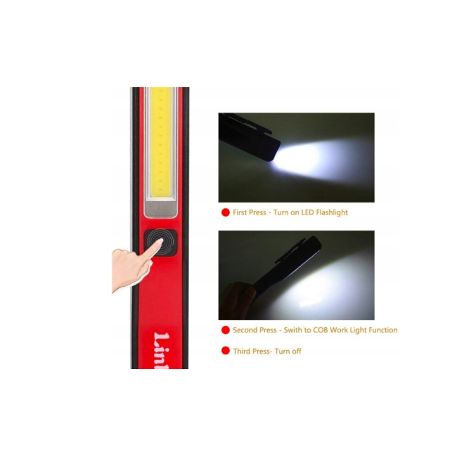 Світлодіодний ліхтарик Linkax ESEN86-A з двостороннім освітленням 240 люмен для майстерні  (0063)