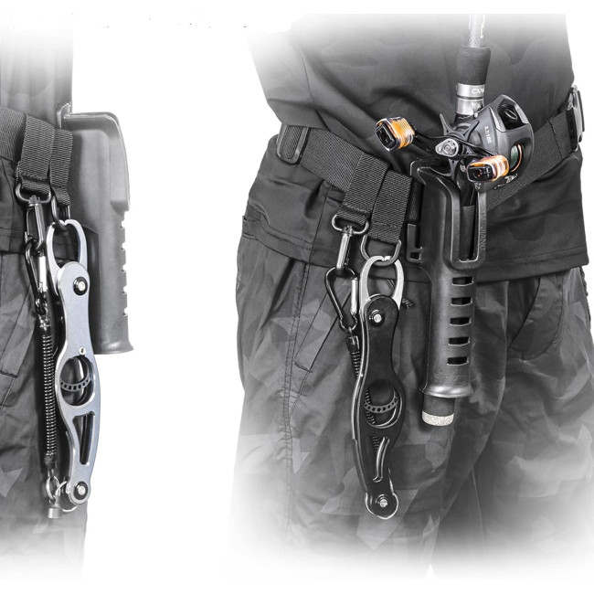 TXZWJZ Ремень-держатель для удочки, для рыбалки из лодки, черный (5095)