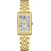 Жіночий годинник CIVO 9299, Vintage Square з нержавіючої сталі аналоговий кварцовий, золотий (4083) № 