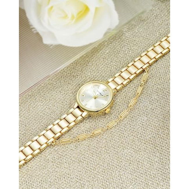 Жіночий водонепроникний маленький годинник CIVO 2034 з нержавіючої сталі з ремінцем (3156)