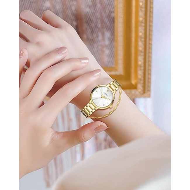 Жіночий водонепроникний маленький годинник CIVO 2034 з нержавіючої сталі з ремінцем (3156)