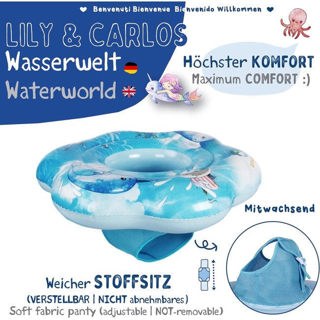 EDWEKIN Дитячий плавальний засіб 20206899B, синій (5153)