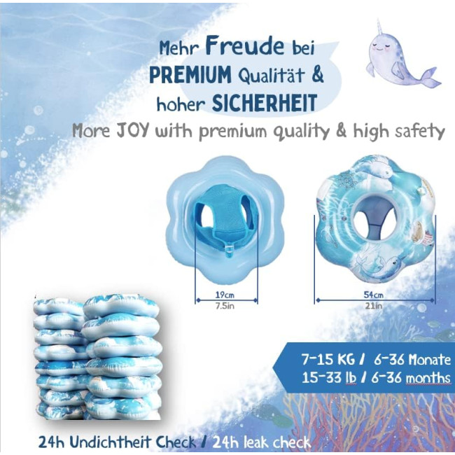 EDWEKIN Дитячий плавальний засіб 20206899B, синій (5153)