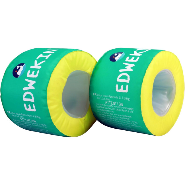 EDWEKIN Надувні крила для дітей з пінопластовою серцевиною та тканинною поверхнею, м'ятно-зелений (5160)