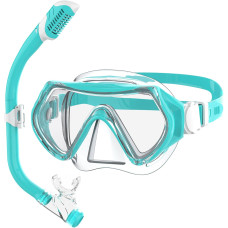 Маска для підводного плавання Findway DE-JM111-AQ-INT для дітей (3136)