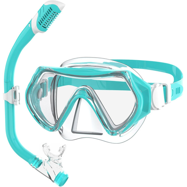 Маска для підводного плавання Findway DE-JM111-AQ-INT для дітей (3136)