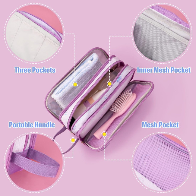 WAWSAM Дитяча туалетна сумка "Русалка" для дівчаток, рожевий (5130)