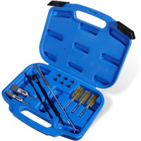 Набор для очистки седел и валов форсунок CCLIFE 8132, 4 предметов, со стальными проволочными и нейлоновыми щетками (0082)