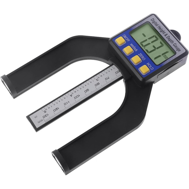 Цифровий глибиномір NGCG цифровий інструмент для вимірювання висоти та глибини для фрезерного верстата (0176)