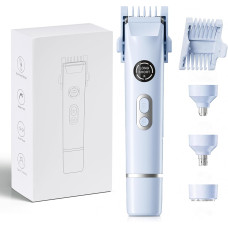 Бритва для бікіні Dermave WH- FB016-000, 4-в-1 для жінок, синій (4022)