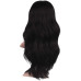 Довгі чорні перуки FESHFEN для жінок 22 дюйми, перуки природного вигляду синтетичні, натуральний чорний (0120) № 4