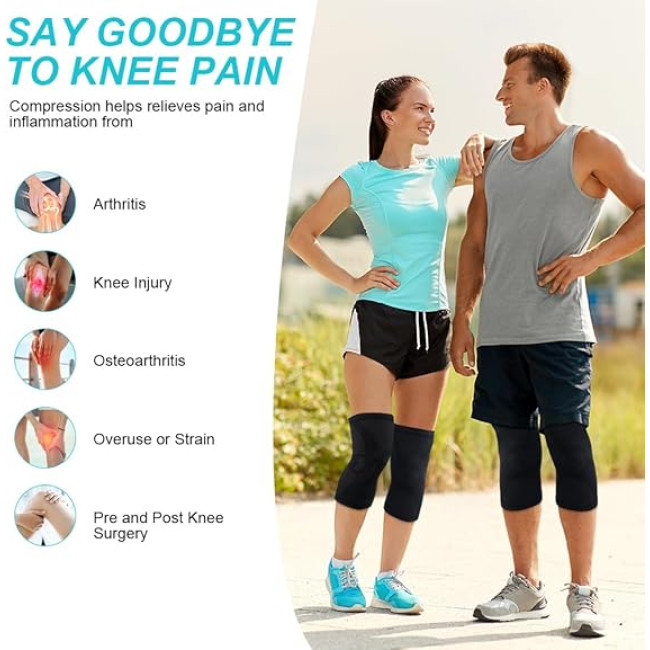 Компресійні наколінники ACWOO, розмір М (2132)