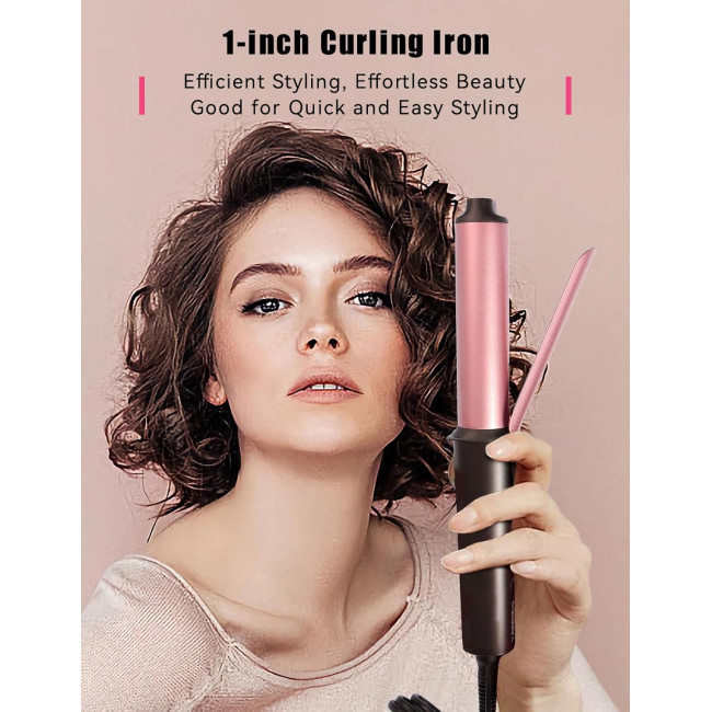 LANDOT Міні-плойка для волосся SM-C660, напруга 100-240 В, чорна (5060)