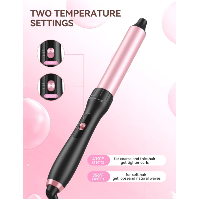 LANDOT Щипці для завивки волосся HC528-32, 32 мм, рожеве золото (5059)