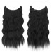 Нарощування волосся FESHFEN, невидимі секретні нарощування волосся, перуки для жінок, 40 см, Чорний (0086) № 1