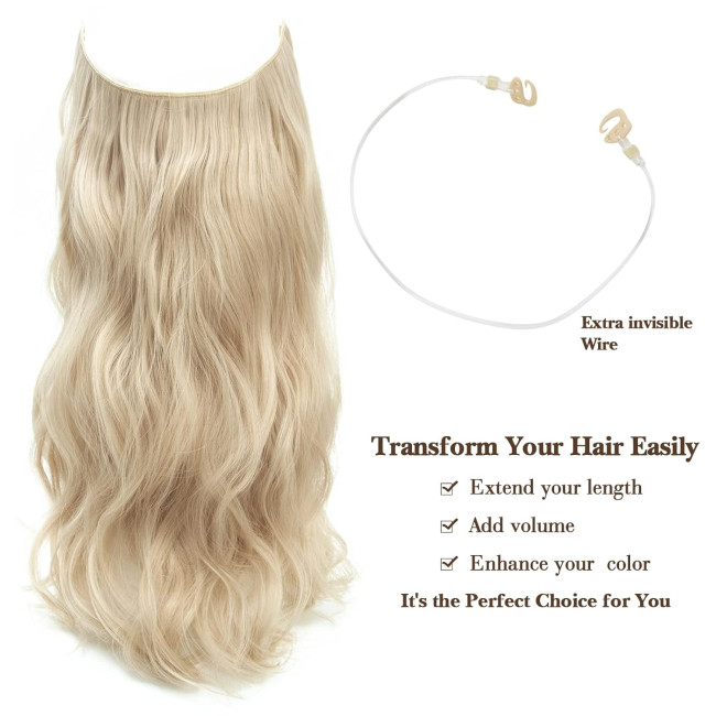 Перуки для жінок Ms Taj з затискачами регульованого розміру, блондинка (3142)