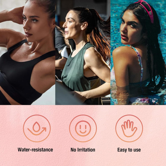 Професійний набір для фарбування вій та брів GOLLEE коричневого кольору (4164)