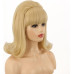 Ретро перука для жінок FVCENT ретро стиль «вулик» вінтажний вигляд зачіска «вулик боб» у стилі 60-х років, блонд (2025) № 