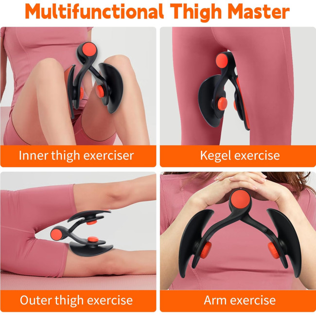 Тренажер для вправ м'язів стегон та тазового дна JICHFU T-001, чорний (4112)