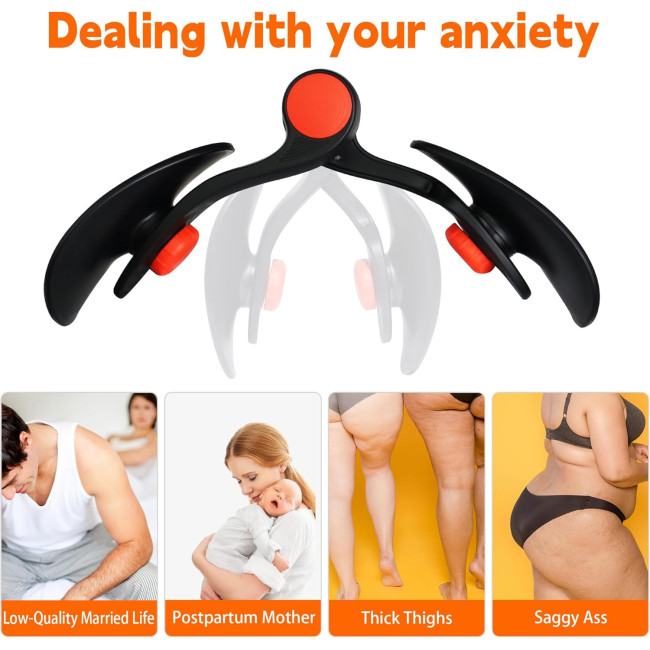 Тренажер для вправ м'язів стегон та тазового дна JICHFU T-001, чорний (4112)