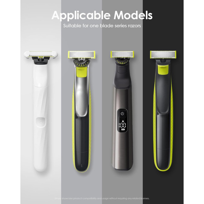 YINKECASE Жорсткий дорожній футляр ZS-030108GN-A для зберігання тримера, зелений (5075)