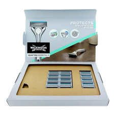 Змінні касети Wilkinson Sword Quattro Titanium Sensitive 12 шт (3013)