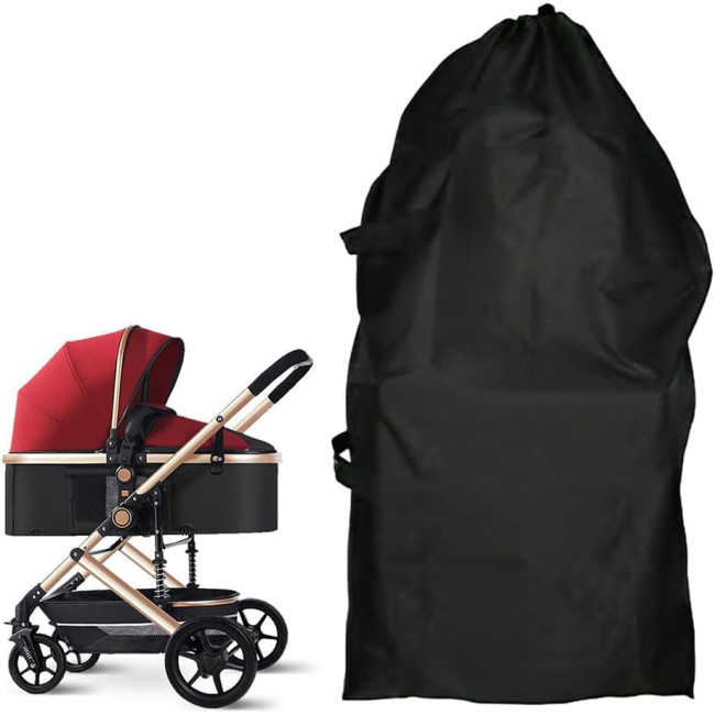 Doukesh Водонепроникна сумка для коляски sdfgh8 та сумка для перенесення колясок, чорний (5133)