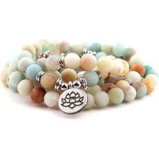 GVUSMIL браслет з натурального дорогоцінного каміння, без застібки (5178)