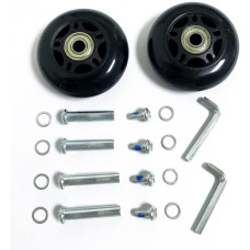 LOTOWELZON пара змінних коліс ‎ATXDE080 60 мм товщина 18 мм з 8 мм для валізи (5071)