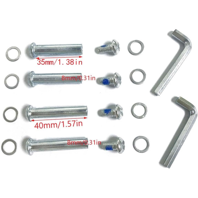 LOTOWELZON пара змінних коліс ‎ATXDE080 60 мм товщина 18 мм з 8 мм для валізи (5071)