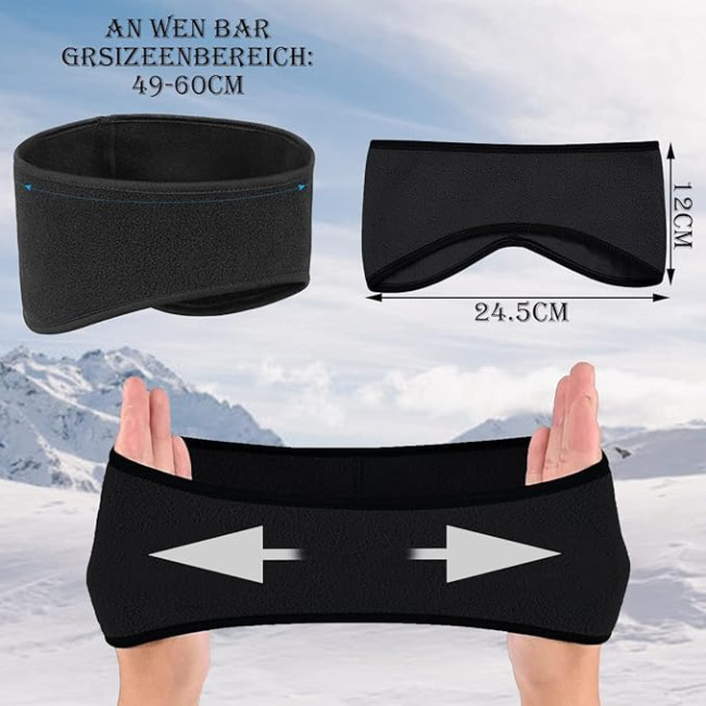 Набір із 2 жіночих спортивних пов'язок BOYATONG на голову, для бігу, пробіжок, походів, їзди на велосипеді та мотоциклі (2021)