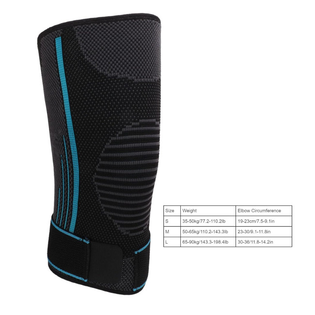 Налокітники BROLEO Sports, для спорту, синій (M) (2137)