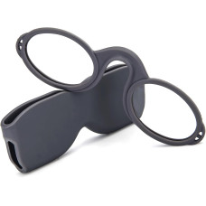 Окуляри для читання MMOWW DEL022-GY2.0 з універсальним компактним футляром, сірий (3161)