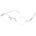 Окуляри для читання MMOWW DEL037-SR1.0 без оправи для жінок, срібний (3164) № 