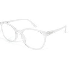 Окуляри для читання MMOWW DEL042-TR1.5 з круглою оправою, прозорий (3172)
