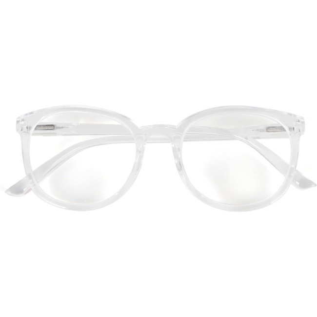 Окуляри для читання MMOWW DEL042-TR1.5 з круглою оправою, прозорий (3172)