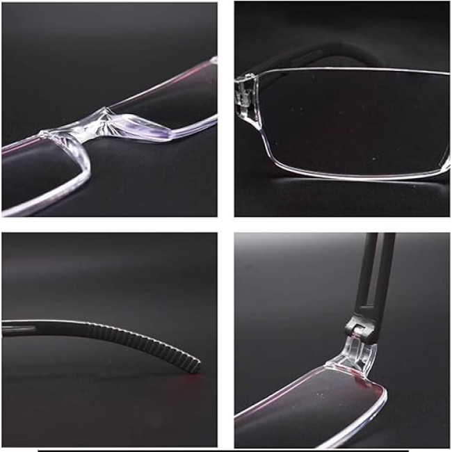 Окуляри MMOWW для читання, без оправи для чоловіків та жінок, 4 шт (3151)