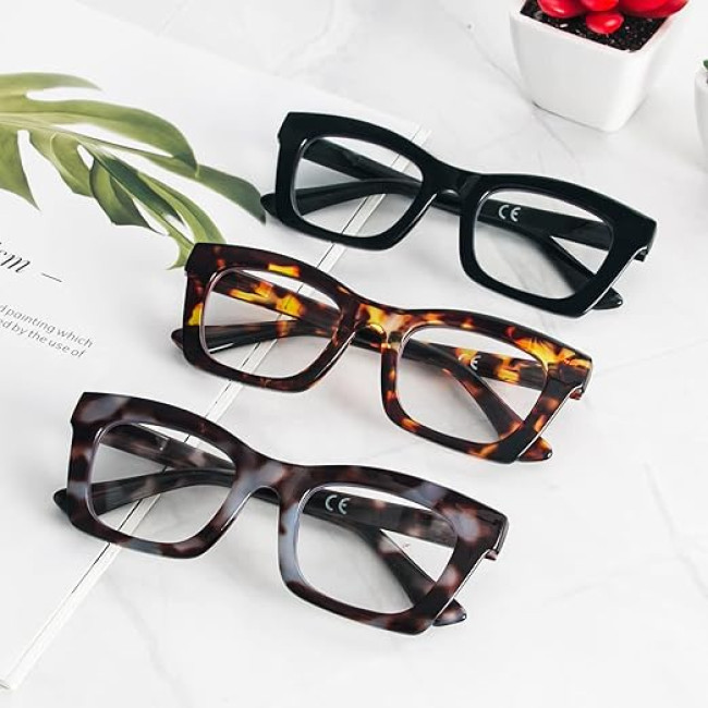 Великі окуляри для читання MMOWW  для жінок, 3 шт. (3155)