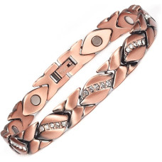 Жіночий магнітний браслет Wollet з чистої міді 40 г (2010)