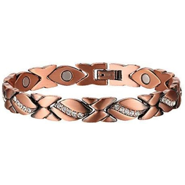 Жіночий магнітний браслет Wollet з чистої міді 40 г (2010)